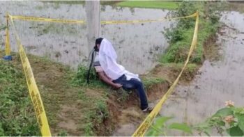 Dead Body of BJP Leader: Dead body of BJP leader found in electric pole in the field like this…sensation