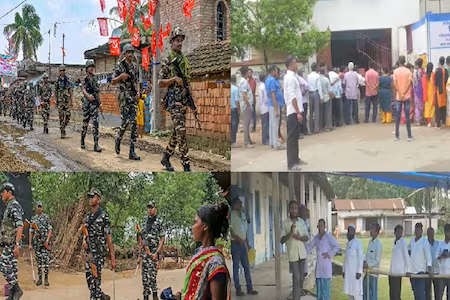 WB Panchayat Election: Voting begins...! Triangular contest… Father TMC- Son BJP- Brother Left candidate… See violence-sabotage-some deaths at many places
