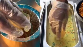 Food Blogging: Instead of water in Golgappa, 'Kadhi'... users raged... see VIDEO