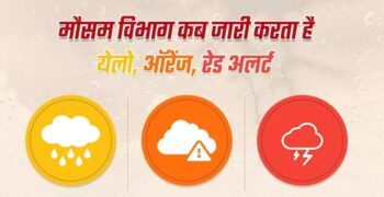 Monsoon Active: Important information...! Under what circumstances does the Meteorological Department issue which alert...? learn here