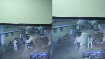 Robbery in Raipur: Father and son went to help unknown youth...then watch VIDEO of what happened...will they never do it again?