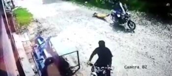 Ruthless Father: Heart-wrenching video…Daughter tied to bike and dragged for 350 meters VIDEO