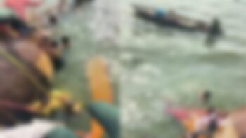 Dantewada Breaking: Big news...! 8 people drowned after boat capsized in Indravati river VIDEO