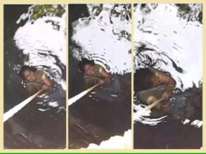 PATI KI KARTUT: Screaming wife drowned half in the water of the well... Husband reached 'Shrighar' after watching this video. Watch this video.