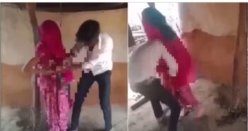 Manipur-Like Violence: A case like Manipur...! The husband stripped the pregnant wife and took her around the village...the family kept making the video.