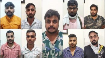 Gamblers Arrested: 11 gamblers arrested for flirting with 52 leaves, two sons of BJP Mandal President and Councilor also included.
