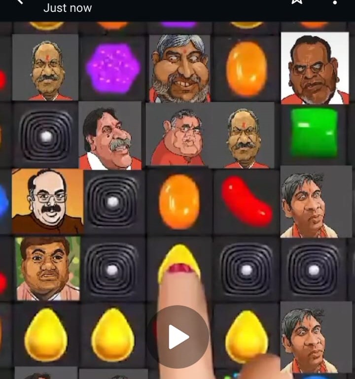 Candy Crush Par Khela: Now Congress itself released the video of 'Candy Crush'... How did it target BJP...? Watch VIDEO here