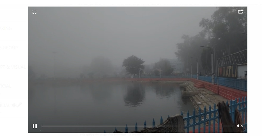 CG Weather News: The mood of the weather changed in the capital...! This area is in dense fog...see back to back VIDEO