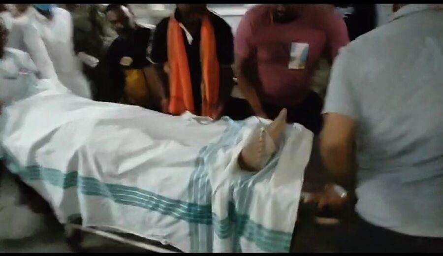 BJP Leader Murder Update: Ratan Dubey brutally murdered with an axe...! SP reached hospital...crowd gathered...see back to back VIDEO