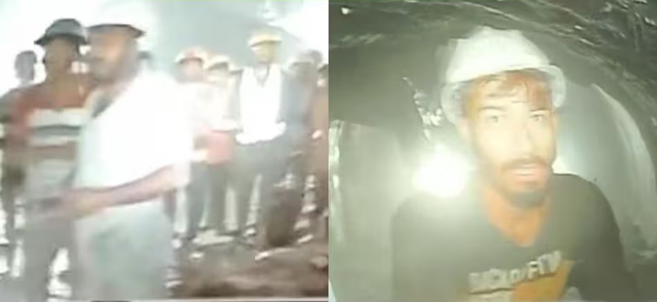 Tunnel Collapse in Uttarkashi: Big success...! Picture of 41 laborers surfaced for the first time...see CCTV footage inside
