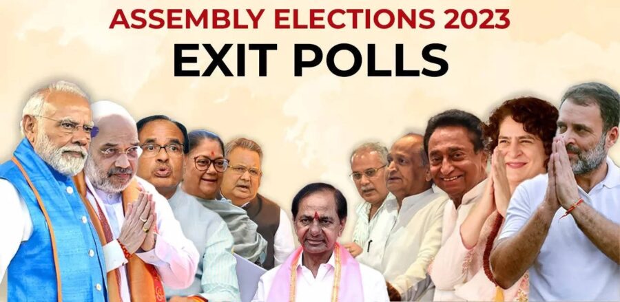 Exit Polls: 8 big signals emerged from the survey of 5 states...! Will Congress be able to defeat BJP in this category? See the exit poll released