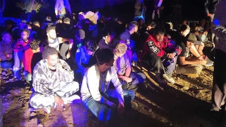 Rave Party: Rave Party in the Jungle...! More than 100 youth were intoxicated with LSD, Hashish, Ganja and alcohol… As soon as the police saw, some climbed a tree and some hid behind the bushes.