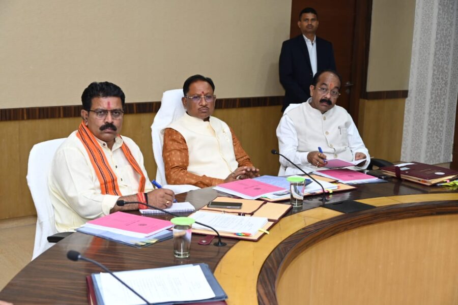 CM Cabinet in CG: Cabinet meeting tomorrow under the chairmanship of Chief Minister Sai...Review of departmental work today