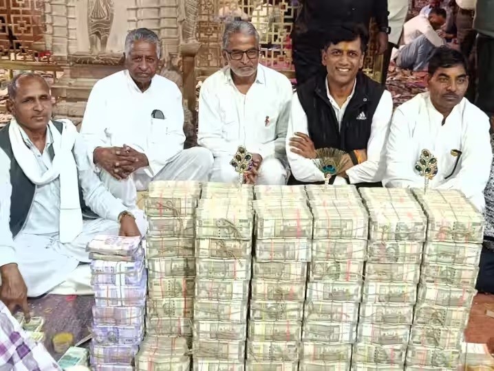 Sanwaliya Seth Temple: More than Rs 12 crore 35 lakh notes were found as offerings in this temple...counting continues.