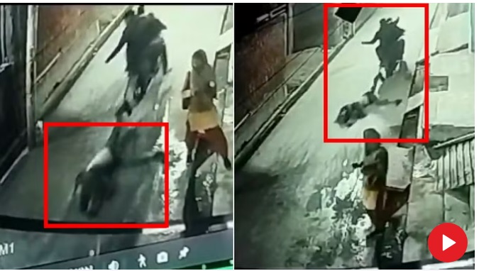Cruelty to Driver: Soul-shattering incident...! He was stabbed with a knife, then tied to a bike and dragged until he died... watch the horrifying VIDEO.