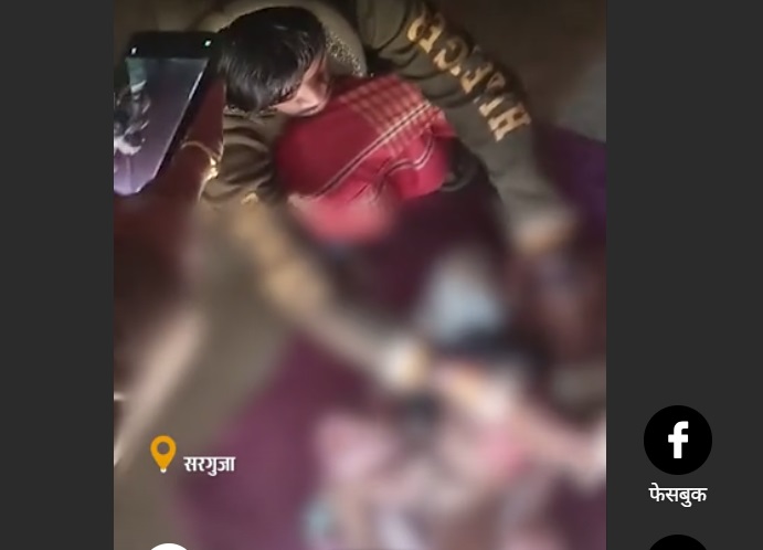 Cruel Mother: Shocking incident in Surguja...! Kalyugi mother murdered her 8 month old son... first stabbed the newborn in the stomach and then slit his throat.
