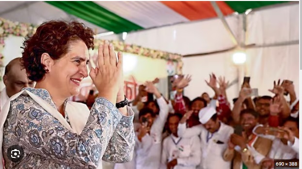 Lok Sabha Election 2024: Priyanka Gandhi will contest from this reserved seat…! Shocking revelation in AICC survey