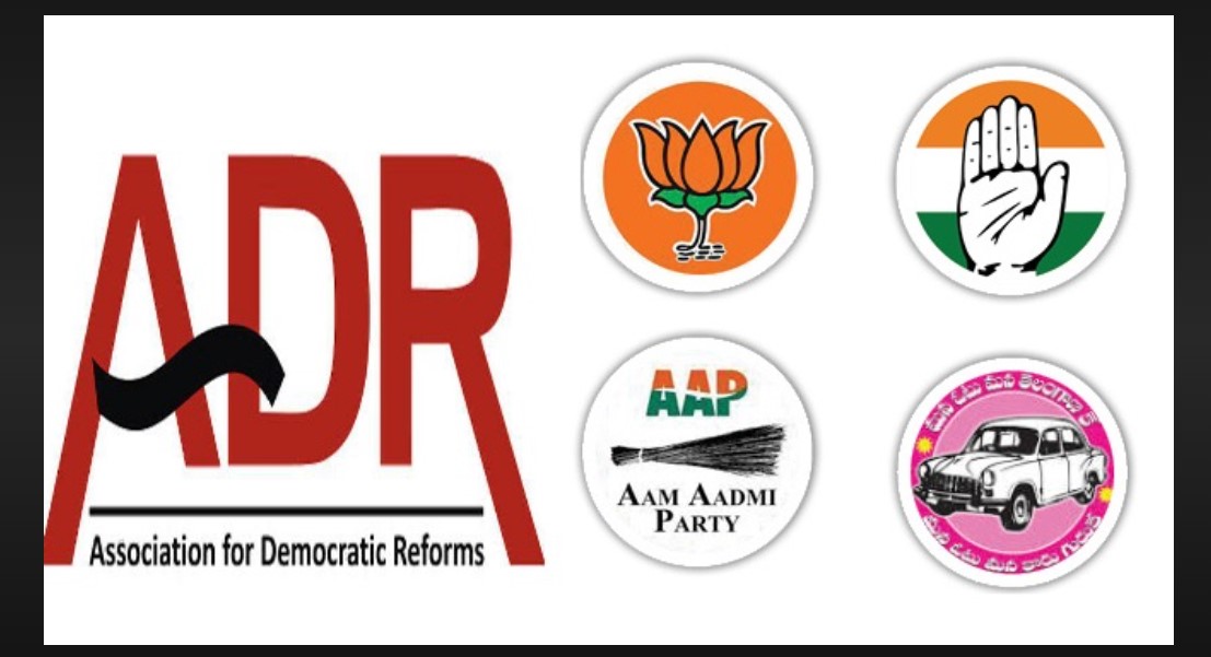 ADR Report: ADR keeping a close eye in the election season...! Which party spent more than its income and who saved a lot of 'party fund'...see here