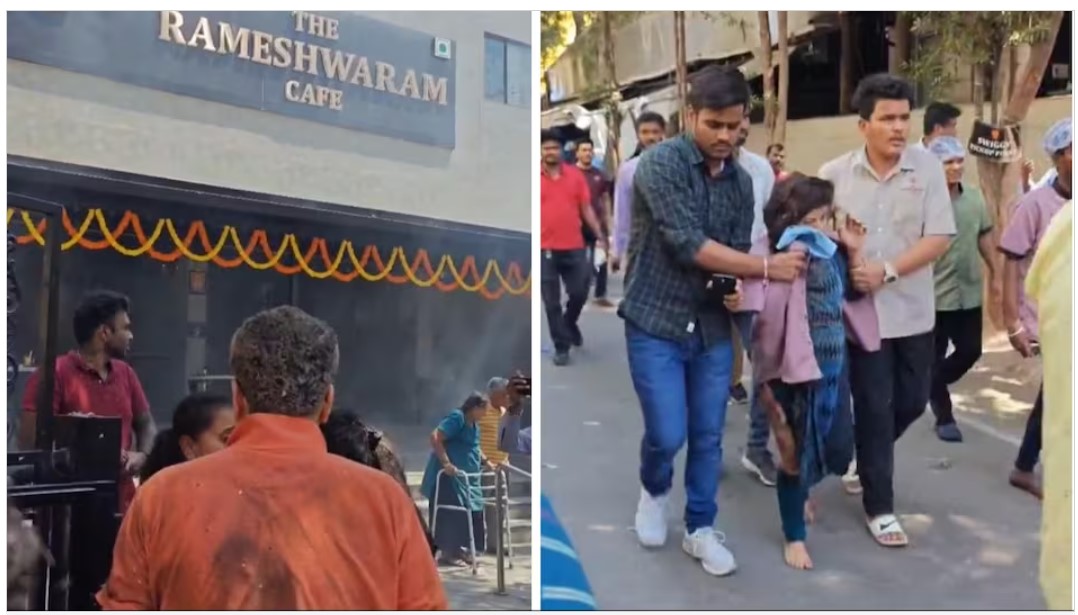 Rameshwaram Cafe: The bag kept on the cafe counter suddenly burst...! Woman burnt up to 40%...horrible video revealed