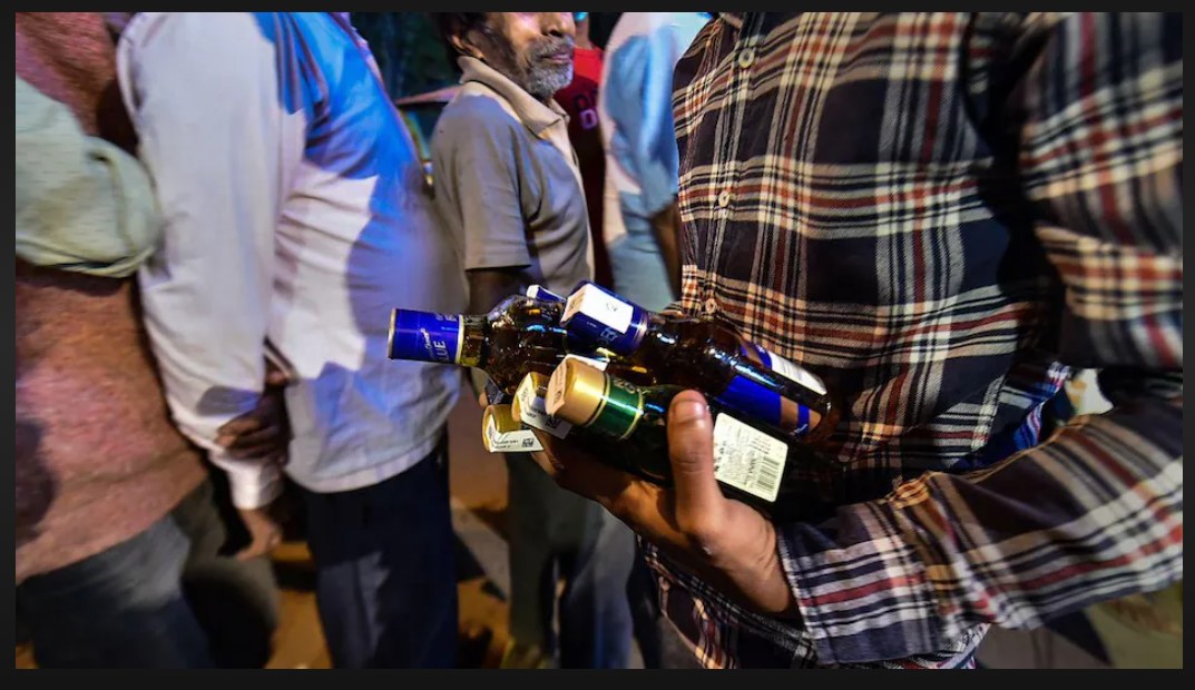 Holi Tihar: Broke all records...! Liquor worth Rs 100 crore sold in just 2 days in Chhattisgarh...! More than 40 lakh rupees were sold every hour in Korba district alone...read