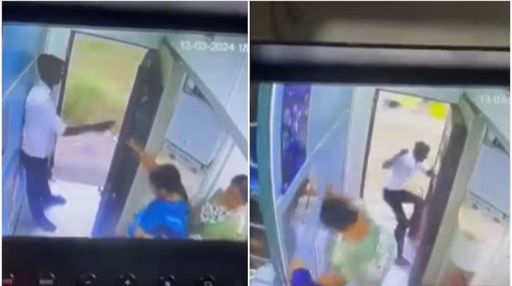 Elderly Woman: How important is caution...? A man fell from a moving train while trying to escape after snatching the chain...watch this VIDEO