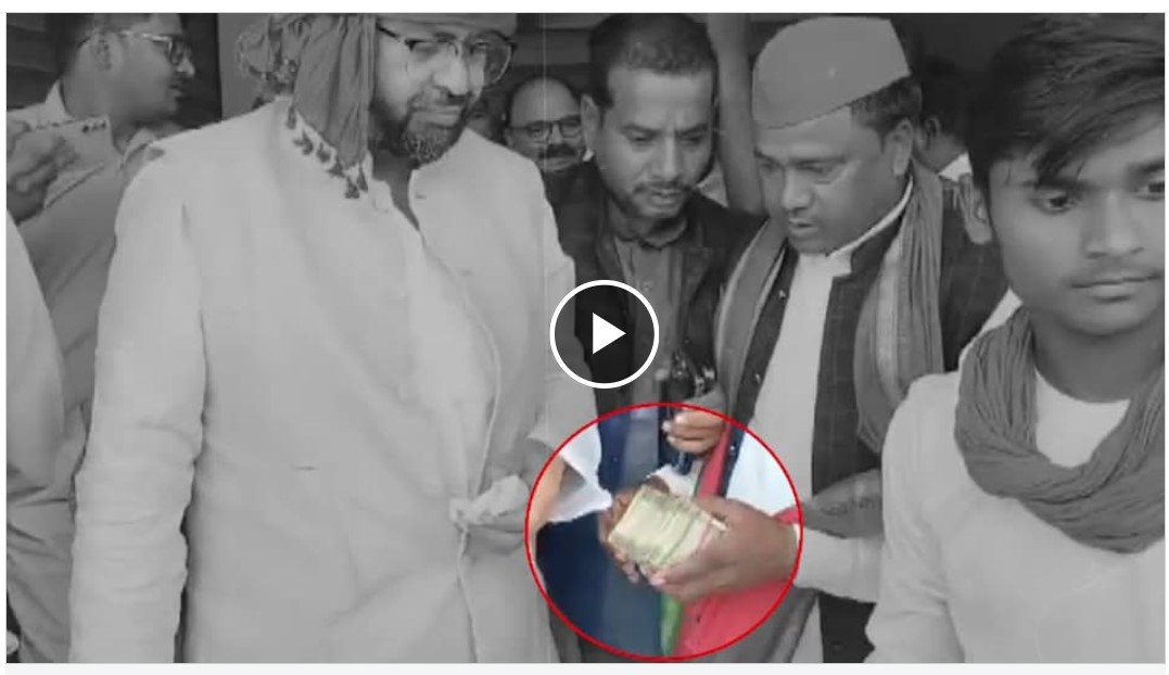 Lok Sabha Election: SP candidates were seen distributing bundles of notes...! Gave this clarification after the photo went viral...watch VIDEO