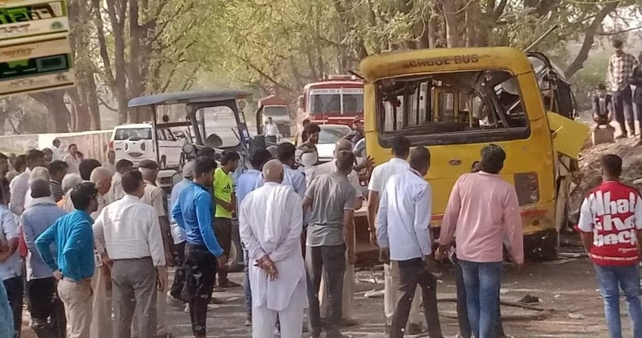 School Bus Accident: Painful death of 6 children…one child died on ventilator…video surfaced