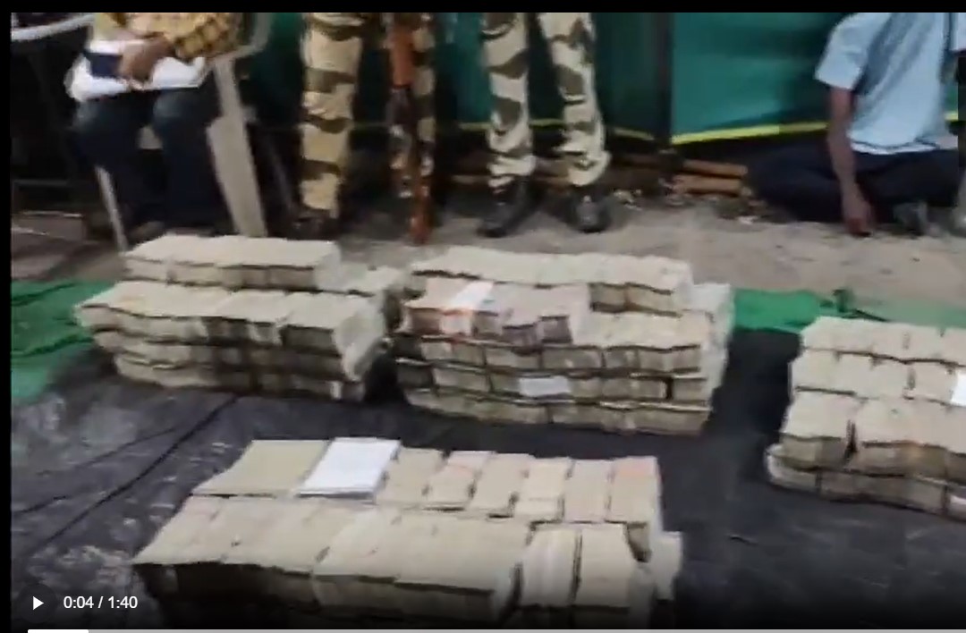 Election Commission Strict: Rs 8.36 crore cash found in truck during elections...! watch video