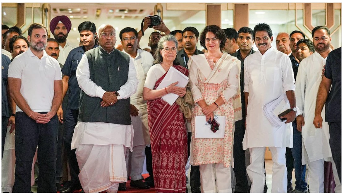 CWC Meeting: Big Breaking...! Sonia Gandhi unanimously elected as the President of the Congress Parliamentary Party