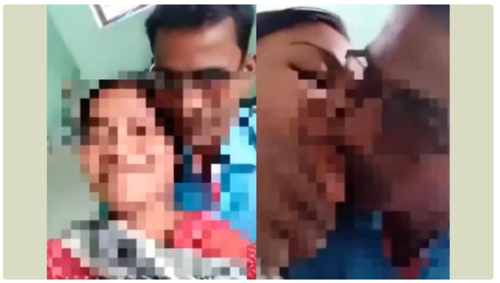 Dirty Teacher: The temple of education has been turned into a den of debauchery...! Teacher's objectionable video goes viral... watch here