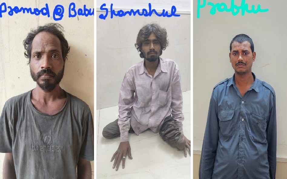 Again Gangrape: Brutality again...! Look at these pictures carefully...these are junk dealer, beggar and auto driver...all three gangraped her in turns