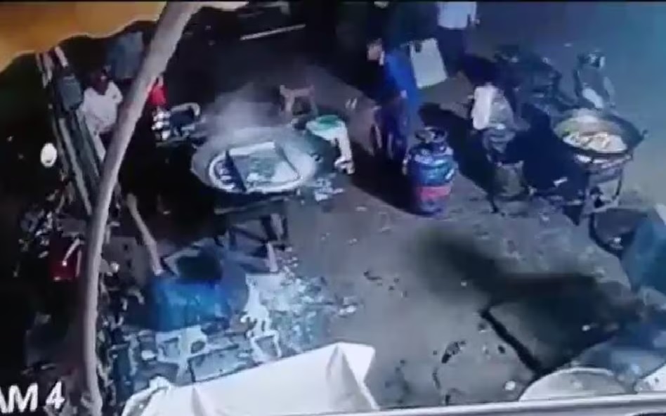 Death by Drunk: Drunk person dies after falling into boiling milk... captured in CCTV... watch the video here