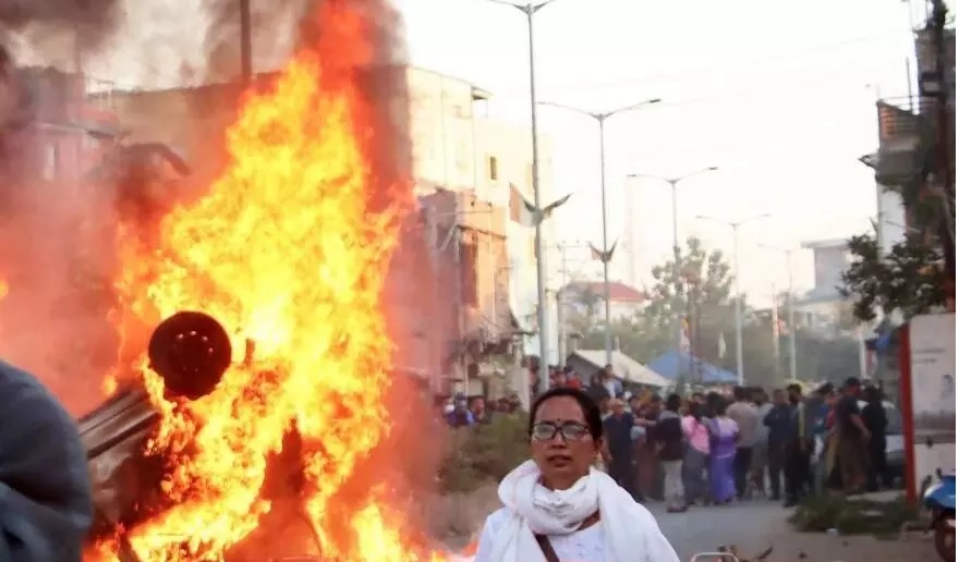 Manipur News: One protestor died in firing by security forces, school will remain closed for two days