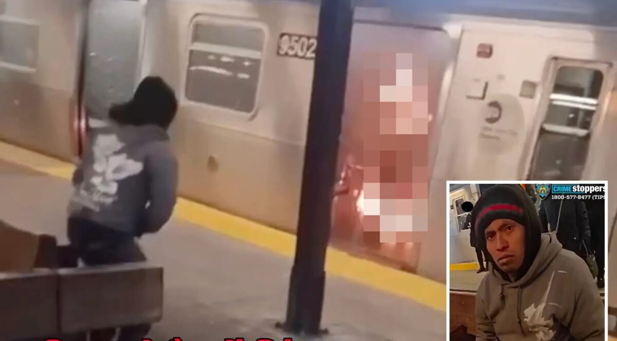 New York is shaken by a horrific incident...! A lunatic burnt a sleeping woman alive in a train...then kept watching her burning...watch the horrifying video here