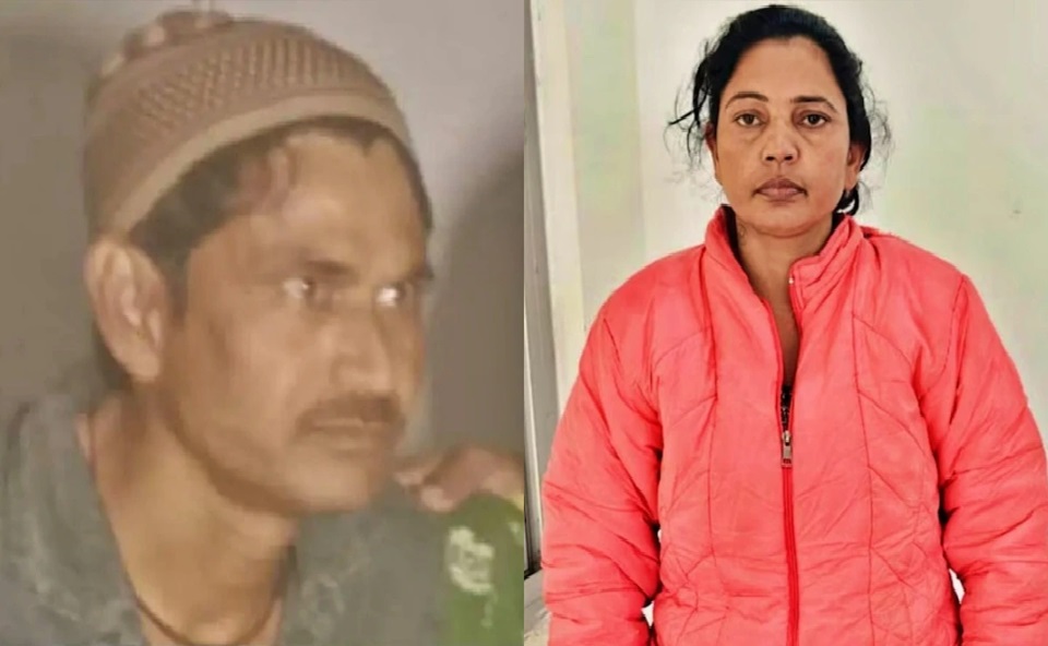 Murderer Wife: Wife becomes a murderer for her lover who is 20 years younger than her...8 wrappers of potency enhancing capsules found in husband's pocket...'young lover' of the woman in the picture...? See here