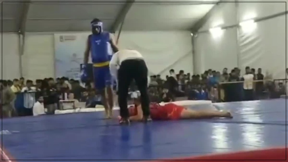 Death of Wushu Champion: Player died while playing in the ring... watch the video here