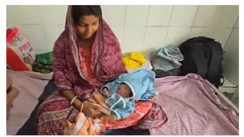 Operation Sindoor ki Gunj: The most innocent form of patriotism...! When a girl child was born during the airstrike, the family members named her 'Sindoori'